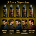 Shampoo Cubre Canas Meidu 3 En 1 Tinte Cabello Barba 500ml