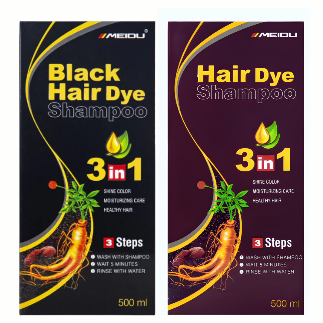 MEIDU HAIR DYE SHAMPOO 500ML