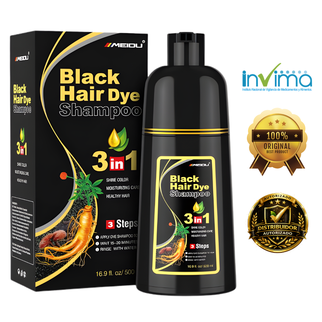 MEIDU HAIR DYE SHAMPOO 500ML