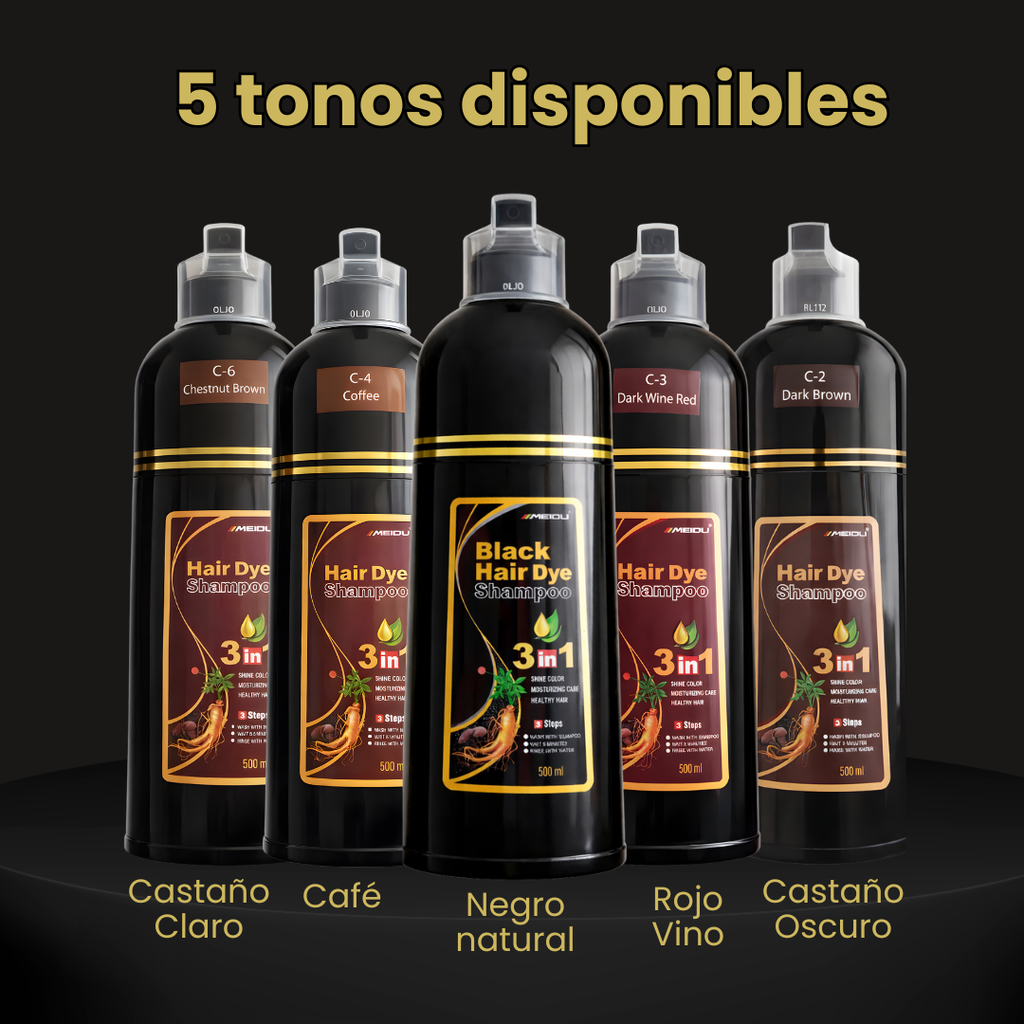 MEIDU HAIR DYE SHAMPOO 500ML