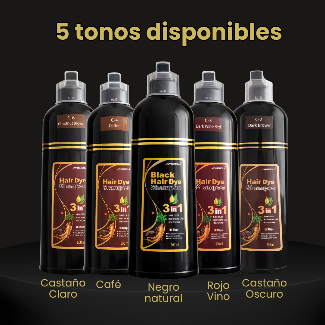 MEIDU HAIR DYE SHAMPOO 500ML